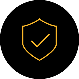 Icon showing why Interac e-Transfer Autodeposit helps protect you against email fraud.