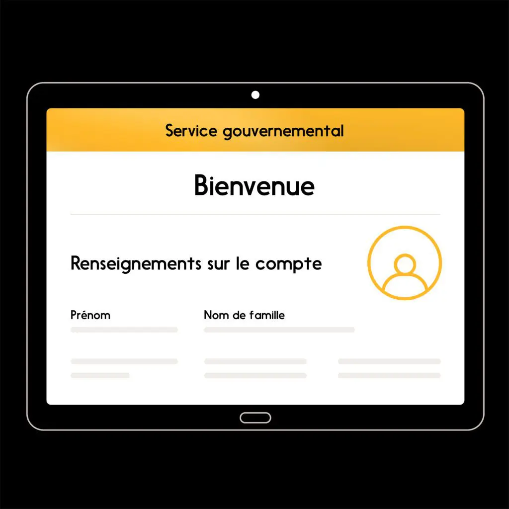 Image d’une connexion vérifiée et de l’accès aux renseignements sur votre compte