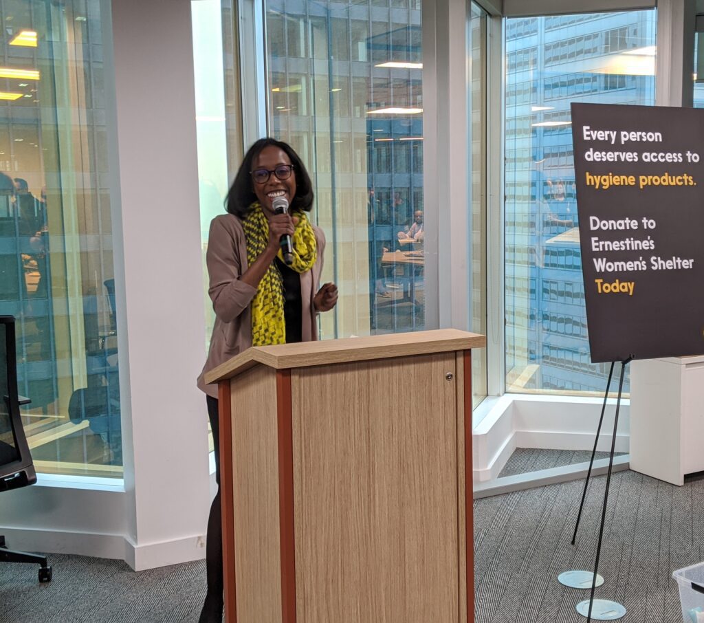 Ireen Birungi, VP Information Security at Interac speaks to women about FinTech in Canada and workplace diversity.