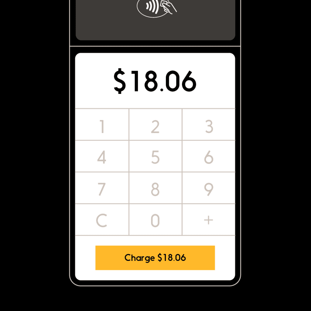 Image of POS machine